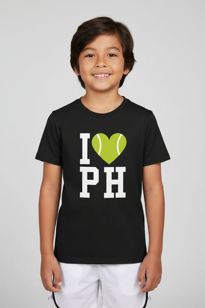 I HEART PH - Tennis (Kids Tee)