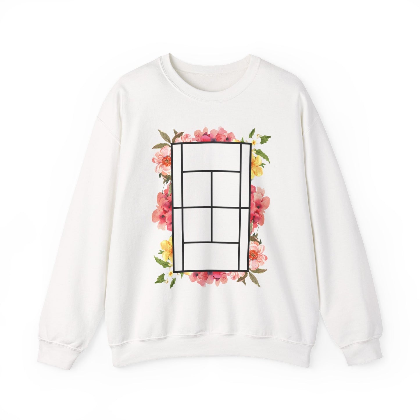 TENNIS FLORAL 1 - Tennis (Sweatshirt)