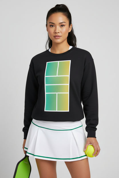 PICKLEBALL COURT 8 - Pickleball (Sweatshirt)