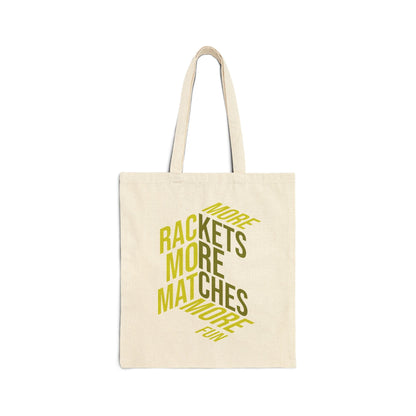 MORE RACKETS - Pickleball (Tote Bag)