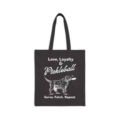 PADDLE & PAWS - Pickleball (Tote Bag)
