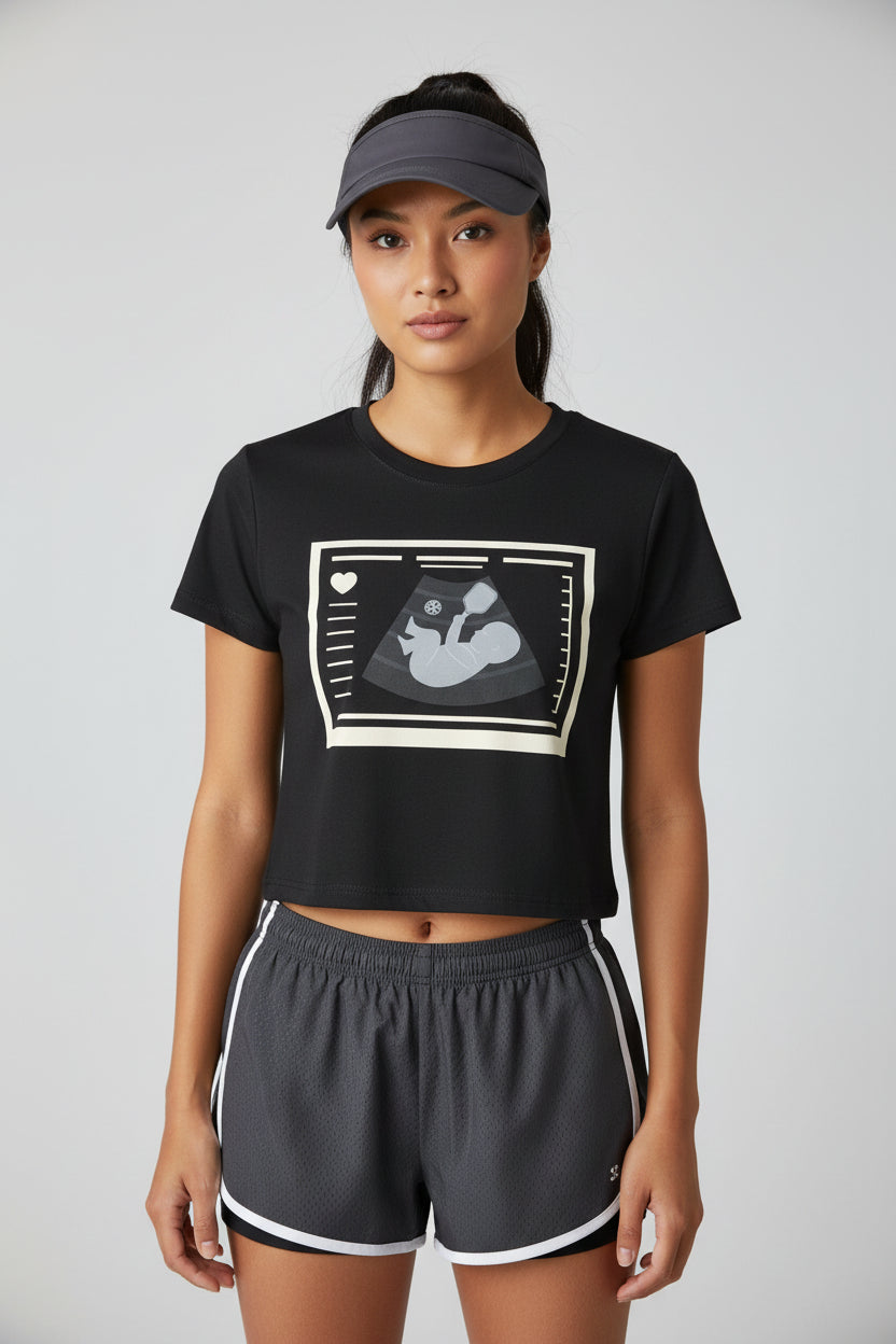 BORN TO DINK - Pickleball (Crop Top)