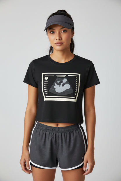 BORN TO DINK - Pickleball (Crop Top)
