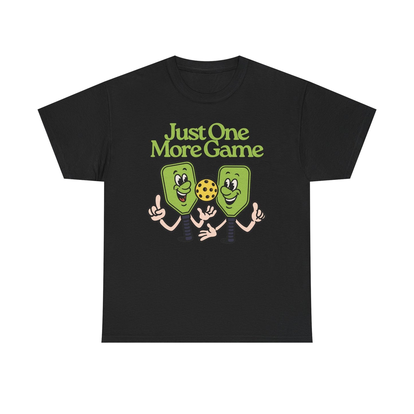 JUST ONE MORE GAME - Pickleball (Basic Tee)