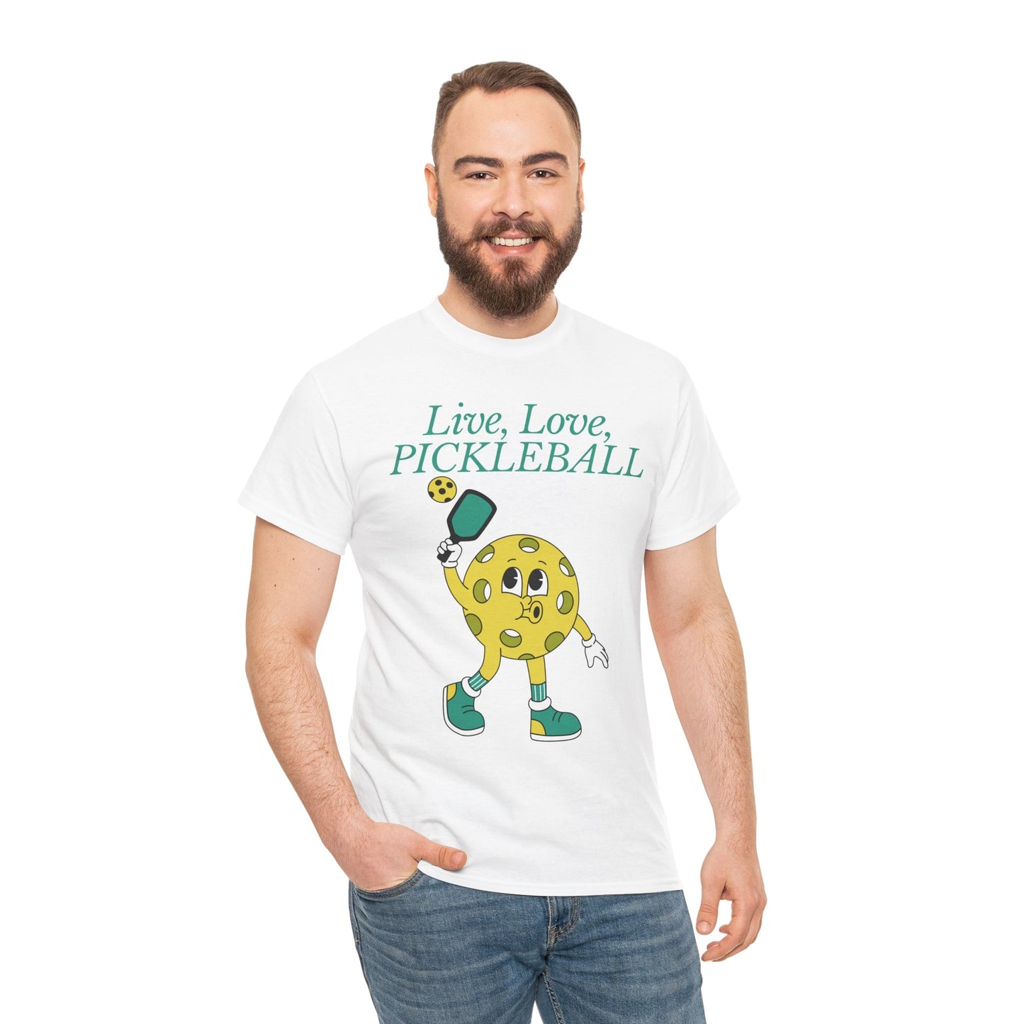 LIVE LOVE PICKLEBALL - Pickleball (Basic Tee)