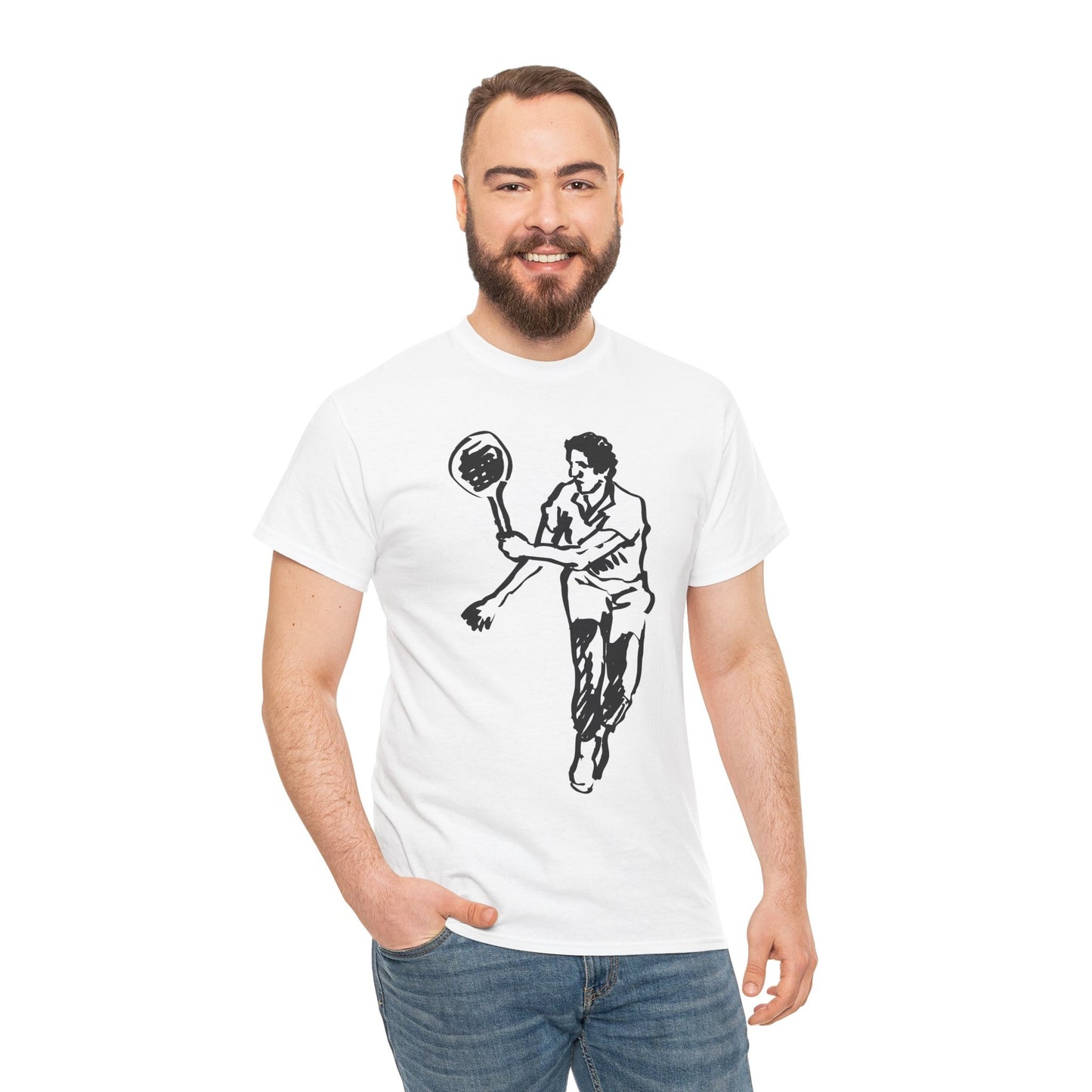 DEEP SHOT - Tennis (Basic Tee)