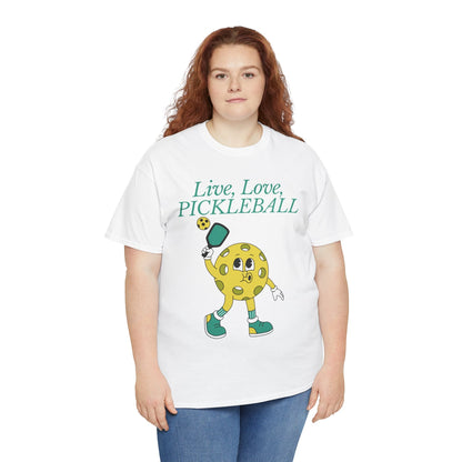 LIVE LOVE PICKLEBALL - Pickleball (Basic Tee)