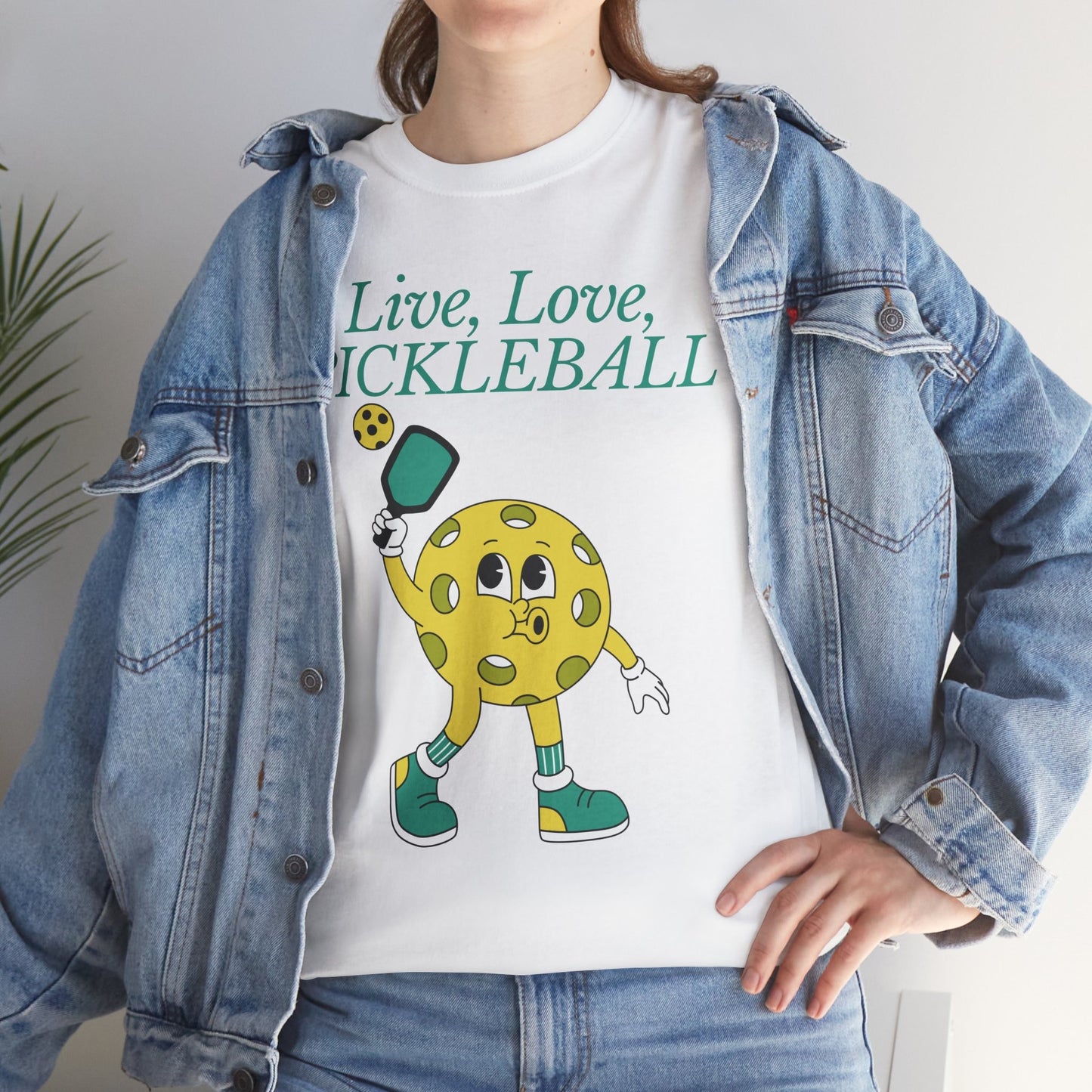 LIVE LOVE PICKLEBALL - Pickleball (Basic Tee)