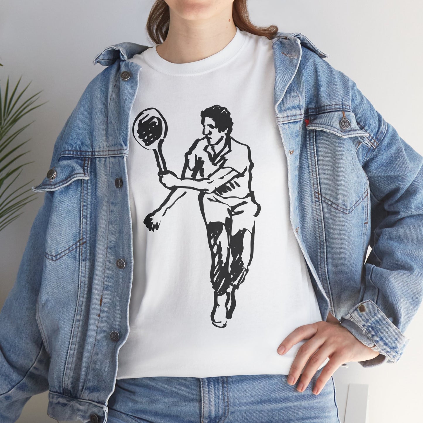 DEEP SHOT - Tennis (Basic Tee)