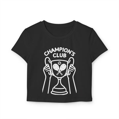 CHAMPION'S CLUB - Tennis (Crop Top)