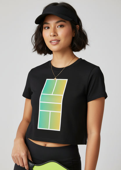 PICKLEBALL COURT 8 - Pickleball (Crop Top)