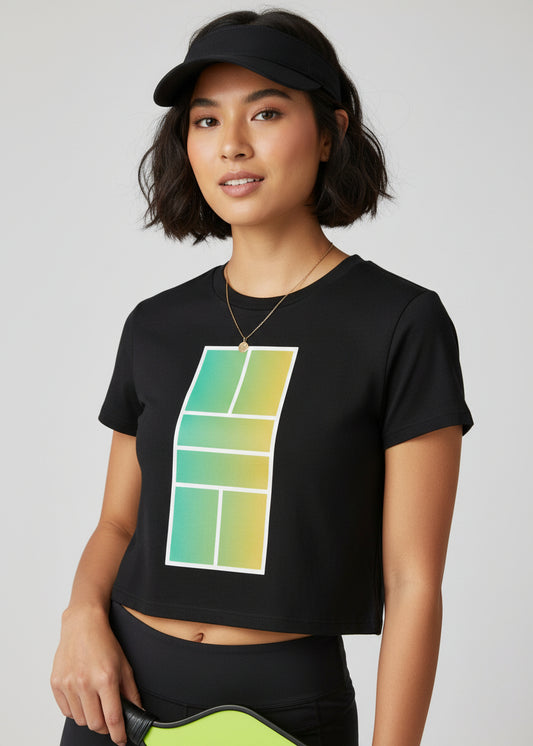 PICKLEBALL COURT 8 - Pickleball (Crop Top)