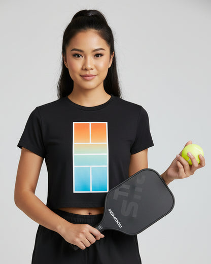 PICKLEBALL COURT 7 - Pickleball (Crop Top)
