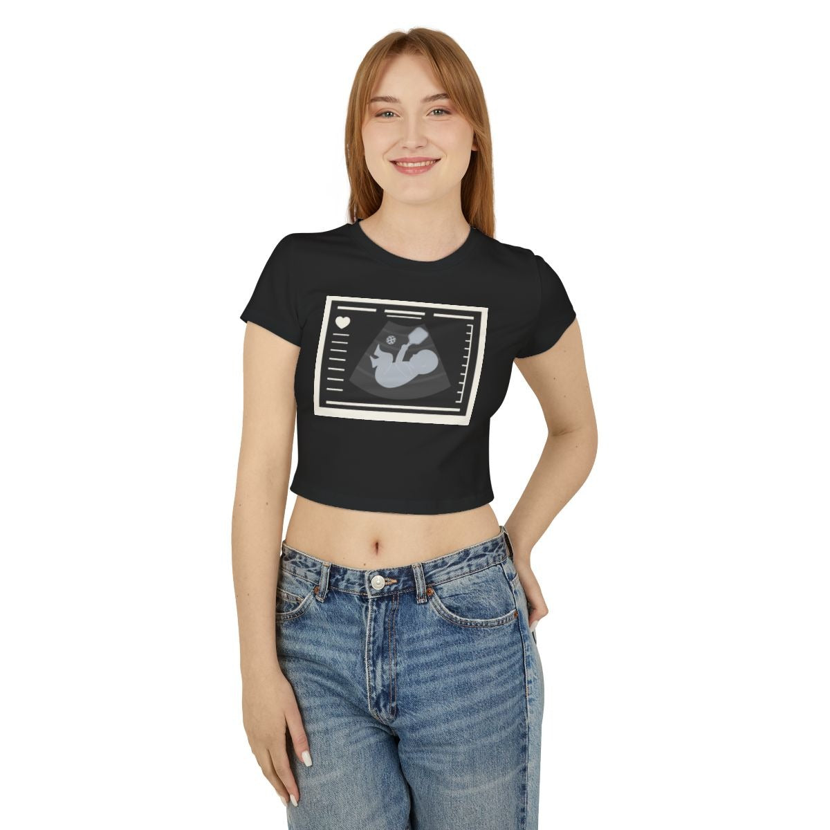 BORN TO DINK - Pickleball (Crop Top)