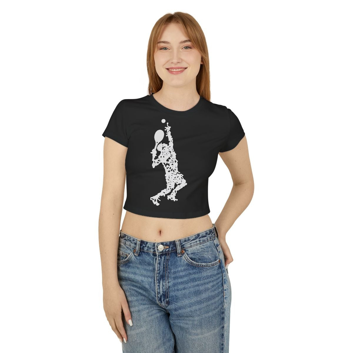 SERVE & RALLY - Tennis (Crop Top)