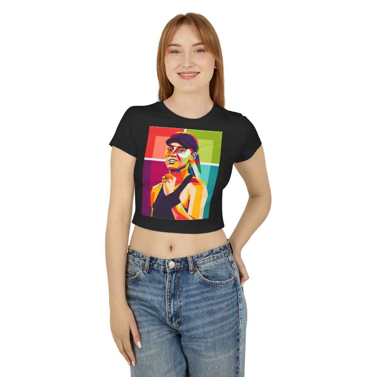 ELENA RYBAKINA 1 - Tennis (Crop Top)