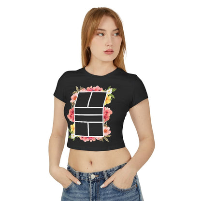 PICKLEBALL FLORAL - Pickleball (Crop Top)
