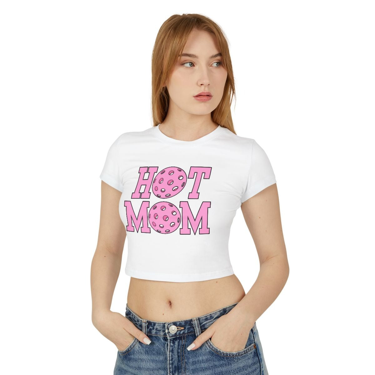 HOT MOM - Pickleball (Crop Top)