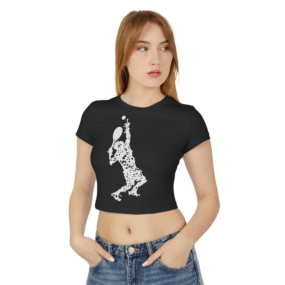 SERVE & RALLY - Tennis (Crop Top)