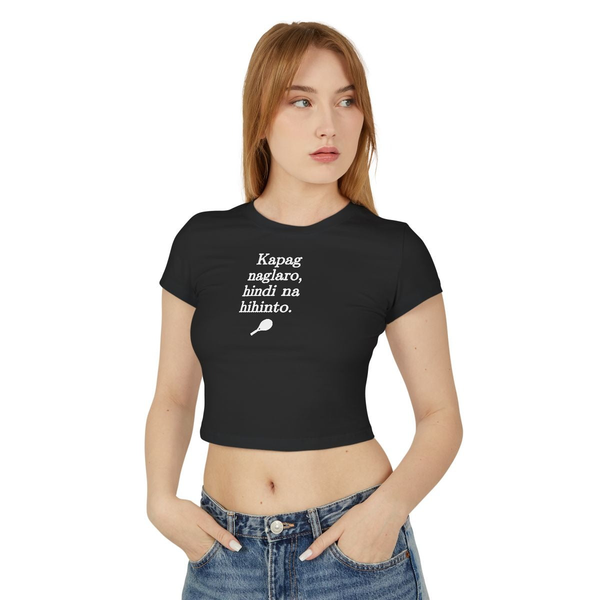 KAPAG NAGLARO (Tennis) - Tennis (Crop Top)