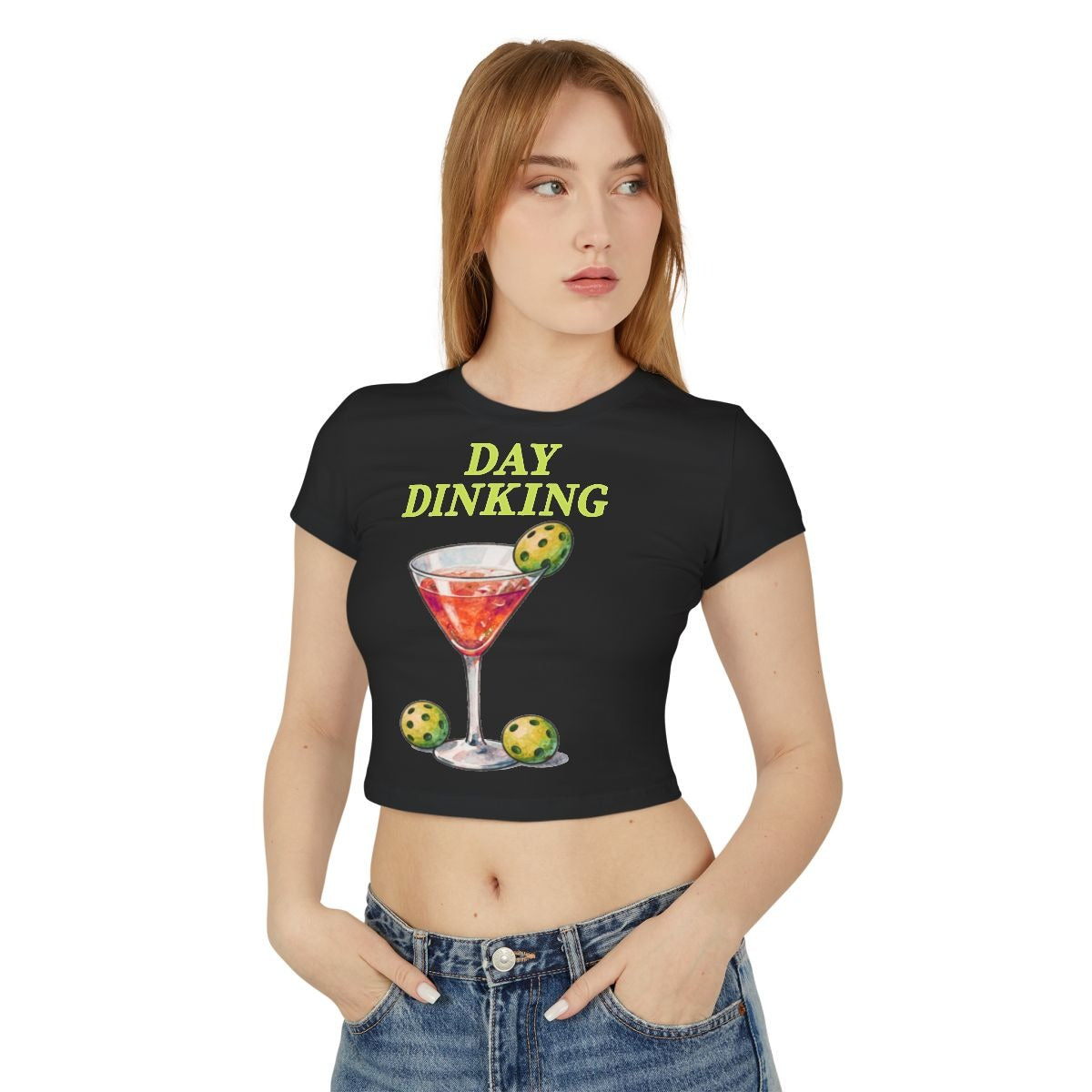 DAY DINKING - Pickleball (Crop Top)