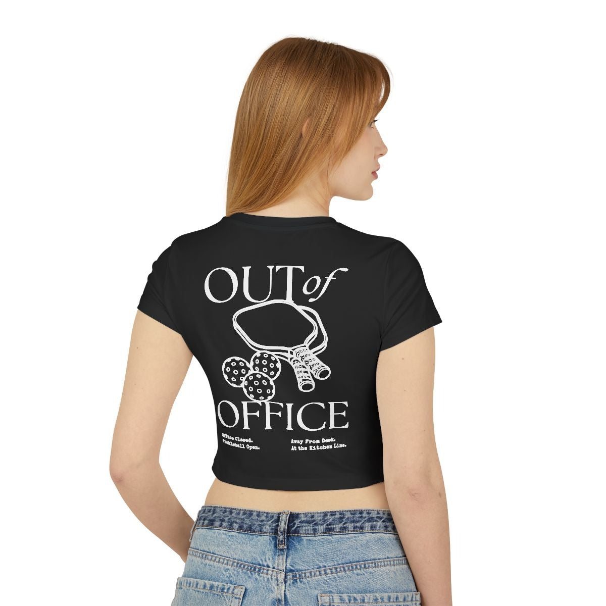 OUT OF OFFICE 1 - Pickleball (Crop Top)