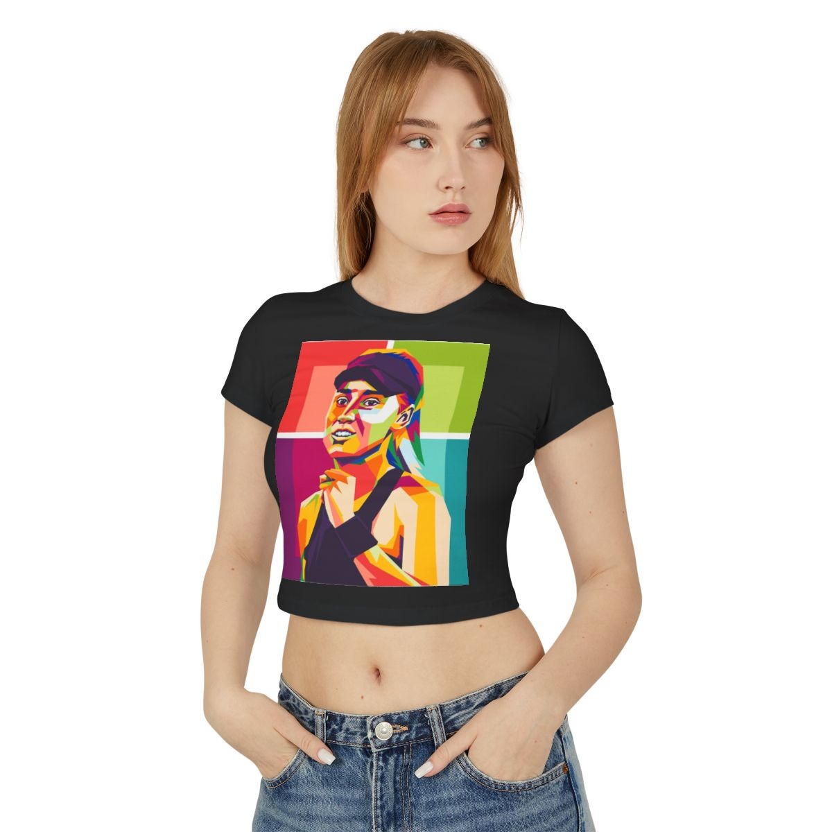 ELENA RYBAKINA 1 - Tennis (Crop Top)