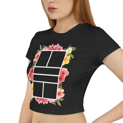 PICKLEBALL FLORAL - Pickleball (Crop Top)