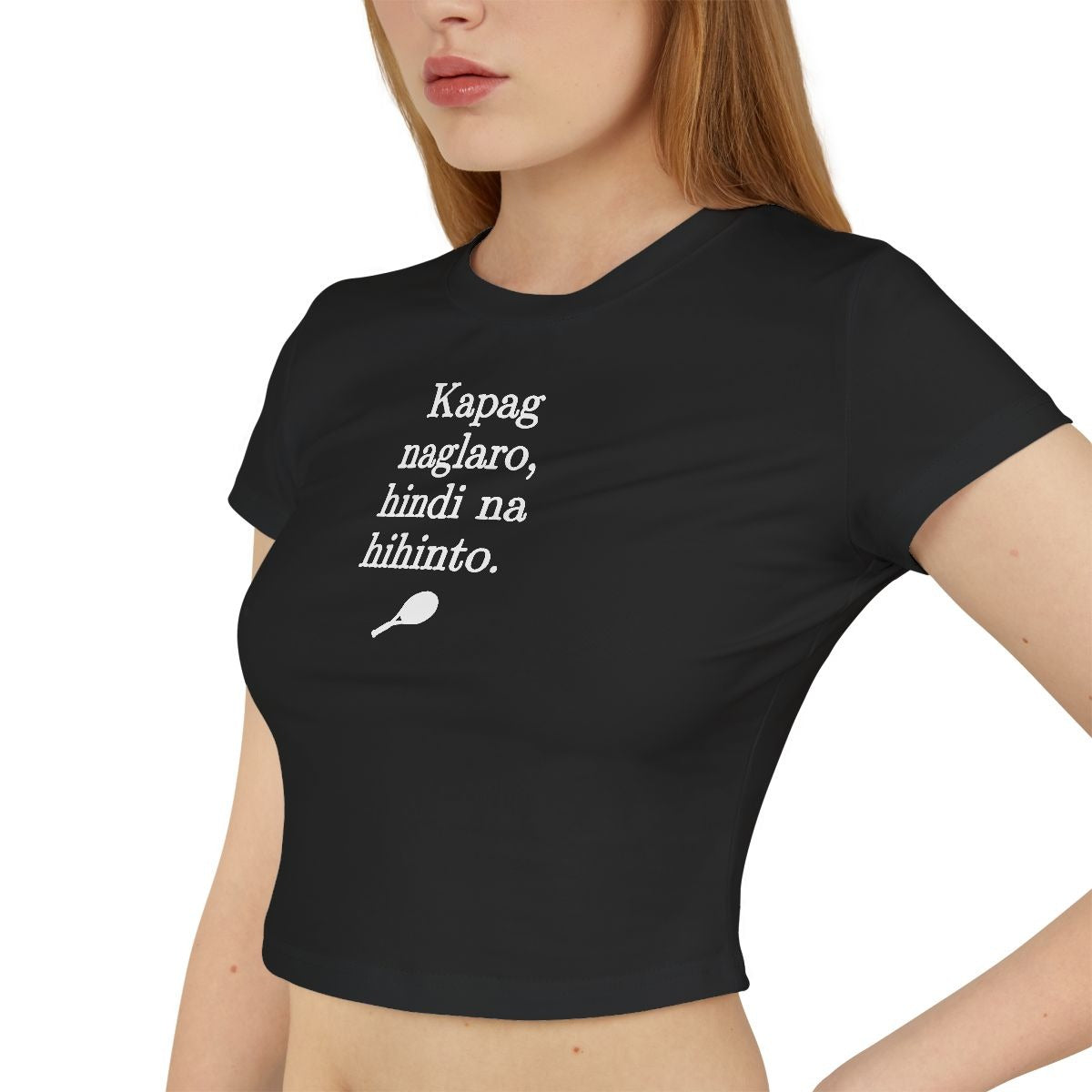 KAPAG NAGLARO (Tennis) - Tennis (Crop Top)