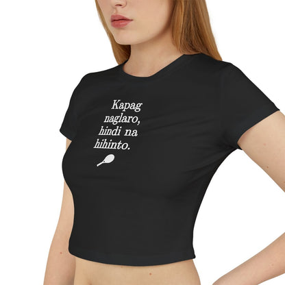 KAPAG NAGLARO (Tennis) - Tennis (Crop Top)