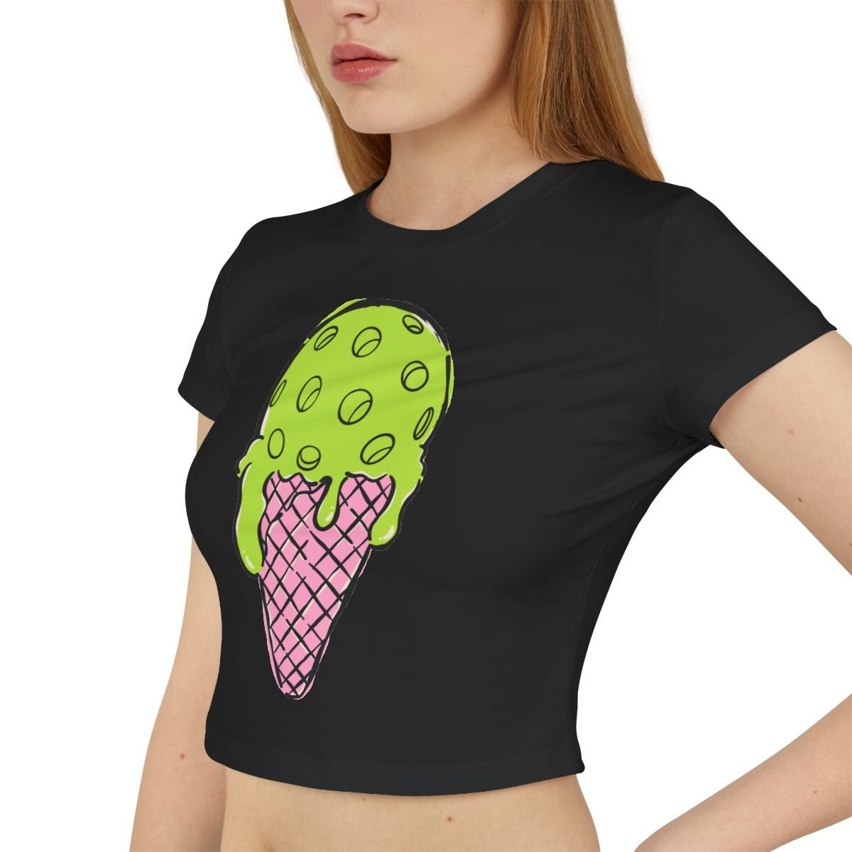 PICKLE SCOOP - Pickleball (Crop Top)