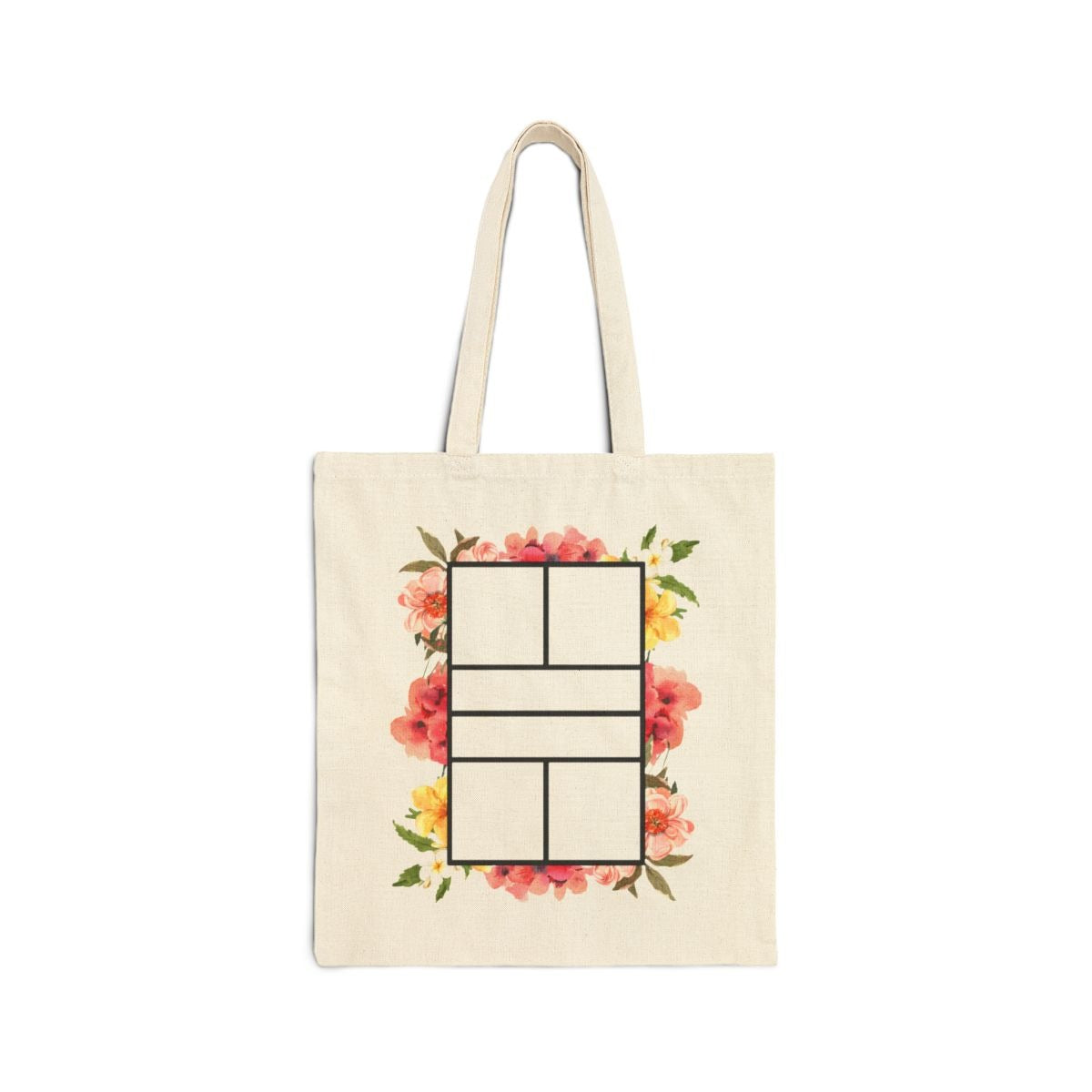 PICKLEBALL FLORAL - Pickleball (Tote Bag)