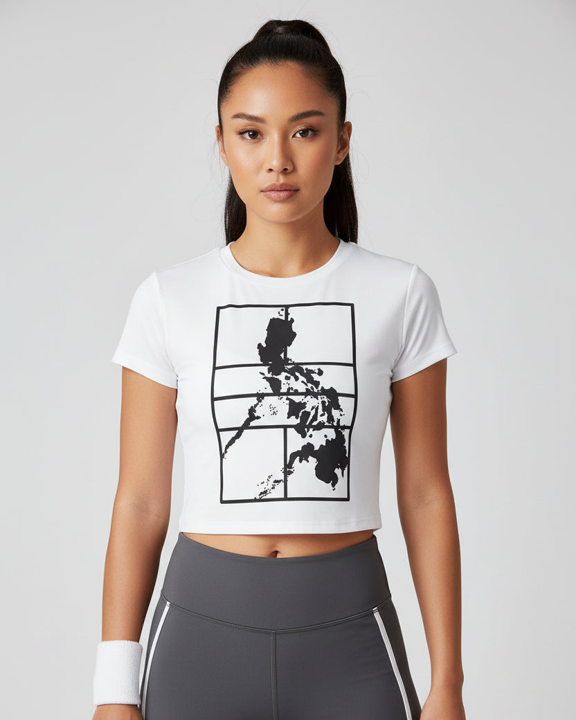 PHILIPPINE MAP - Pickleball (Crop Top)