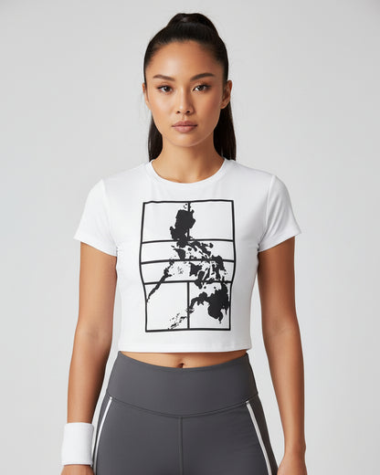 PHILIPPINE MAP - Pickleball (Crop Top)