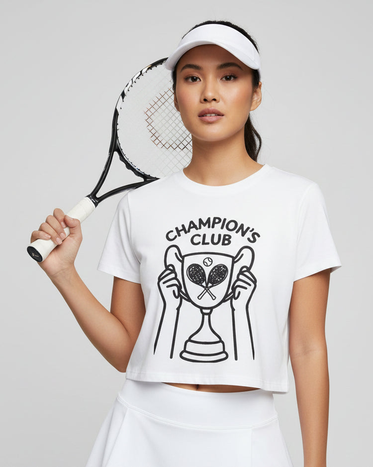 CHAMPION'S CLUB - Tennis (Crop Top)