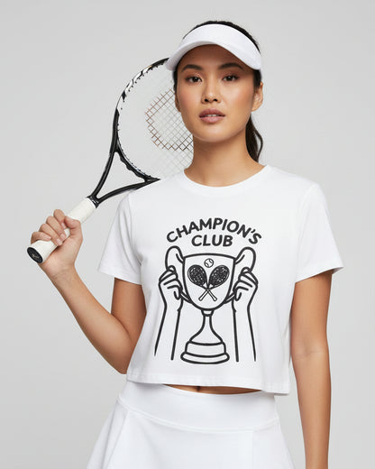 CHAMPION'S CLUB - Tennis (Crop Top)