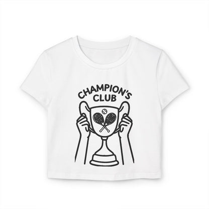 CHAMPION'S CLUB - Tennis (Crop Top)