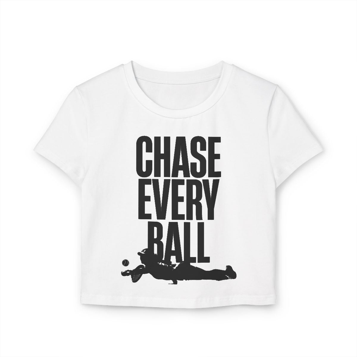 CHASE EVERY BALL - Tennis (Crop Top)