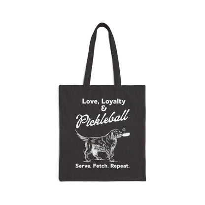 PADDLE & PAWS - Pickleball (Tote Bag)