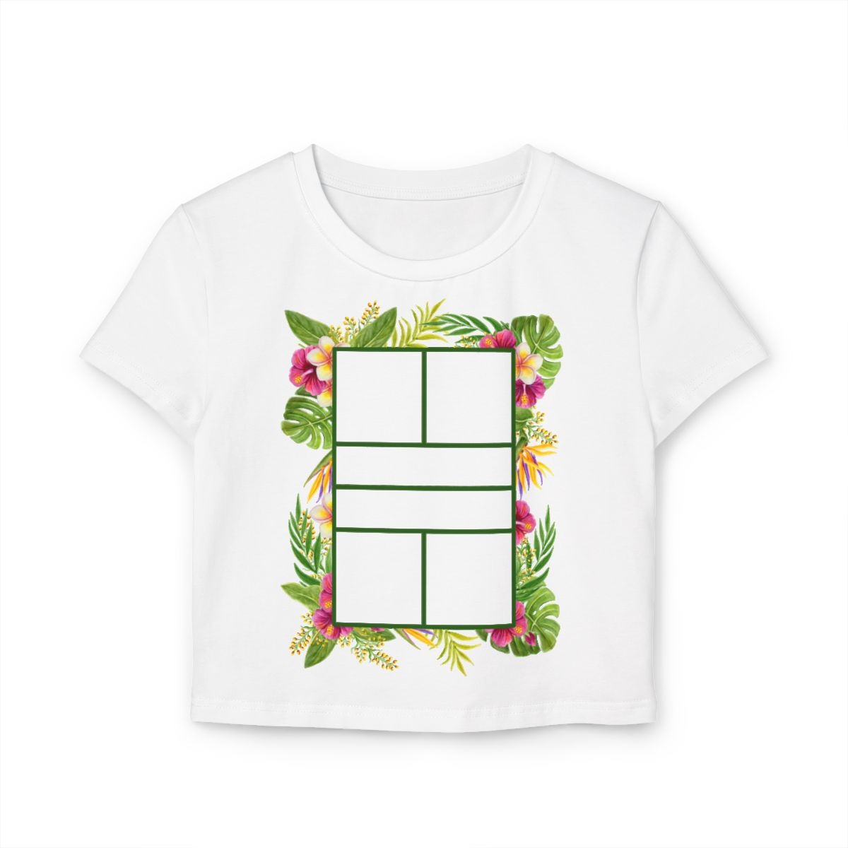PICKLEBALL TROPICAL - Pickleball (Crop Top)