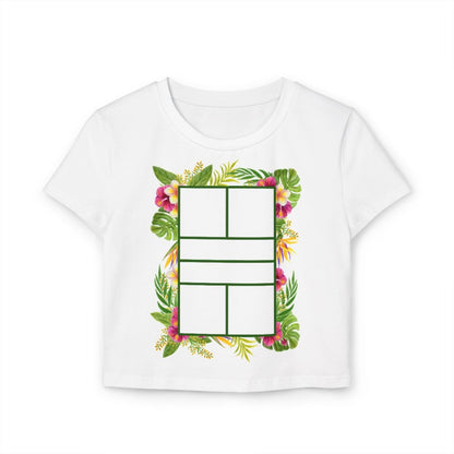 PICKLEBALL TROPICAL - Pickleball (Crop Top)
