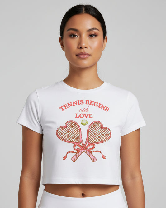 TENNIS LOVE - Tennis (Crop Top)