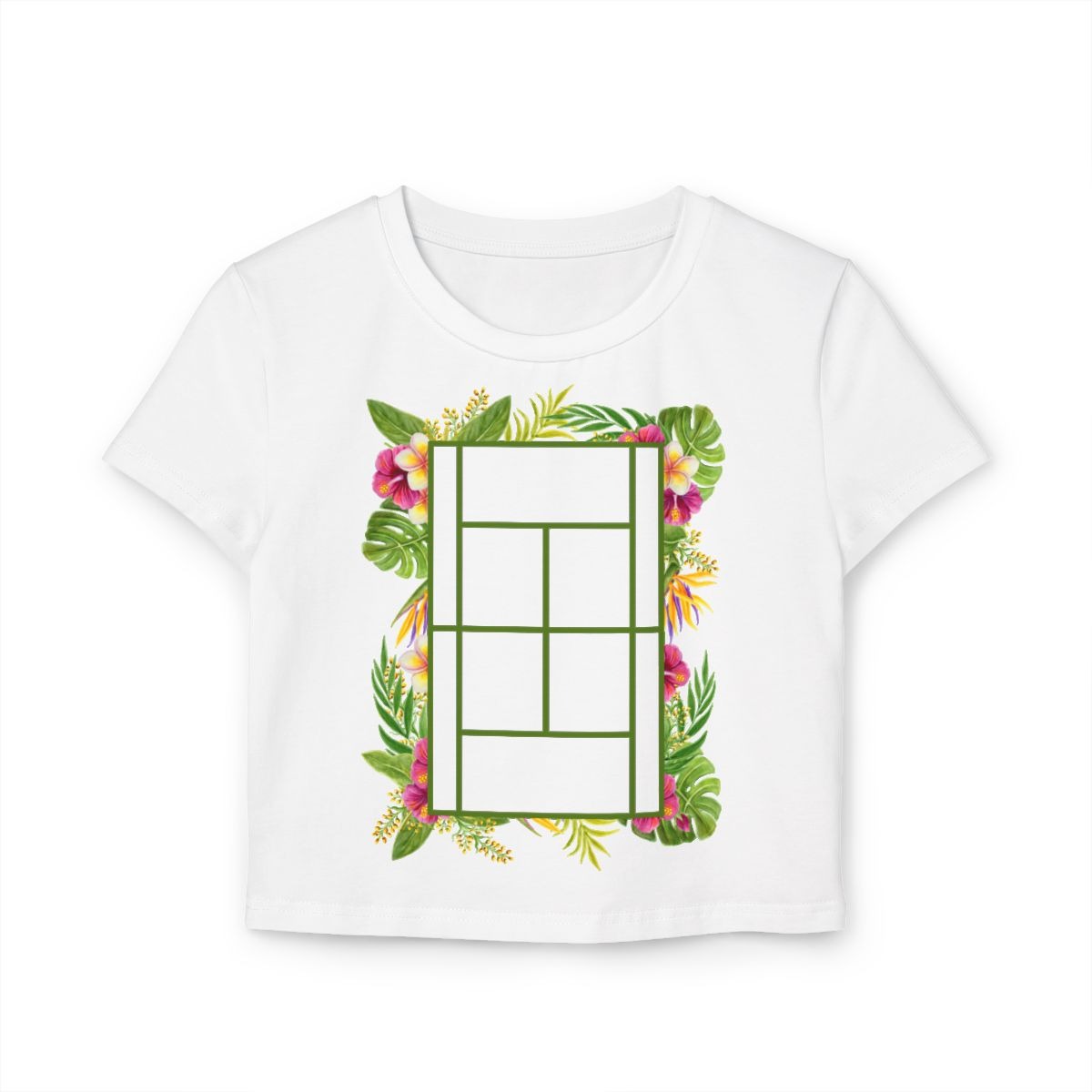 TENNIS TROPICAL - Tennis (Crop Top)