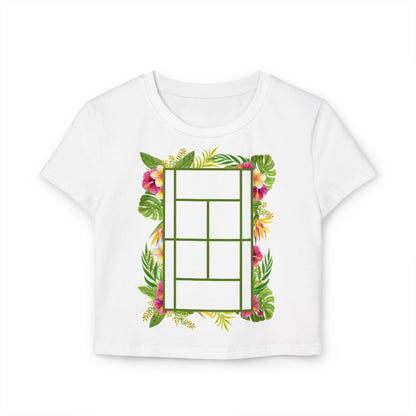 TENNIS TROPICAL - Tennis (Crop Top)