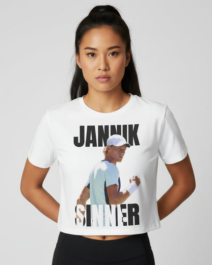 JANNIK SINNER 1 - Tennis (Crop Top)