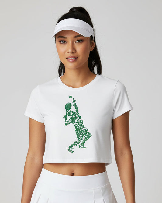 SERVE & RALLY - Tennis (Crop Top)