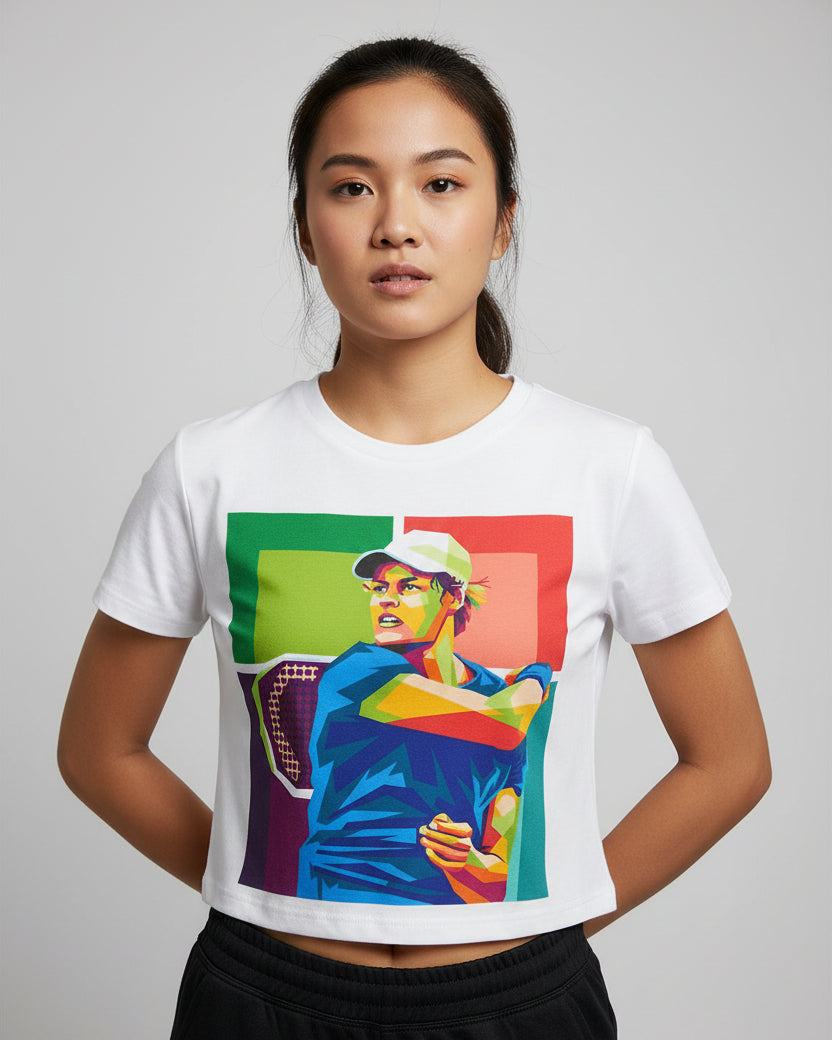 JANNIK SINNER 2 - Tennis (Crop Top)