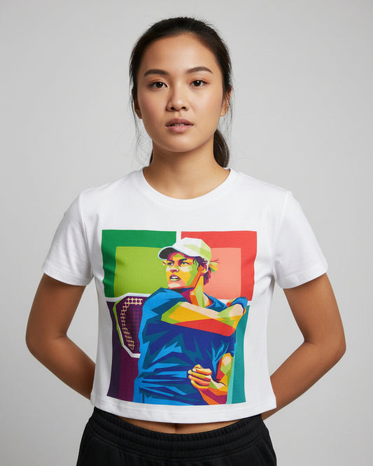 JANNIK SINNER 2 - Tennis (Crop Top)