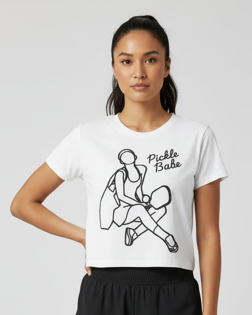 PICKLE BABE - Pickleball (Crop Top)
