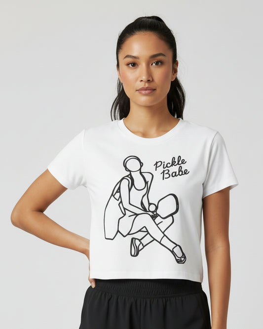 PICKLE BABE - Pickleball (Crop Top)